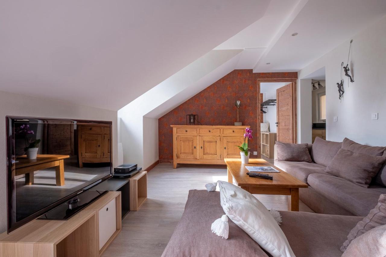 L'Appart 52, Magnifique Duplex En Plein Coeur De Chamonix-Mont-Blanc Экстерьер фото