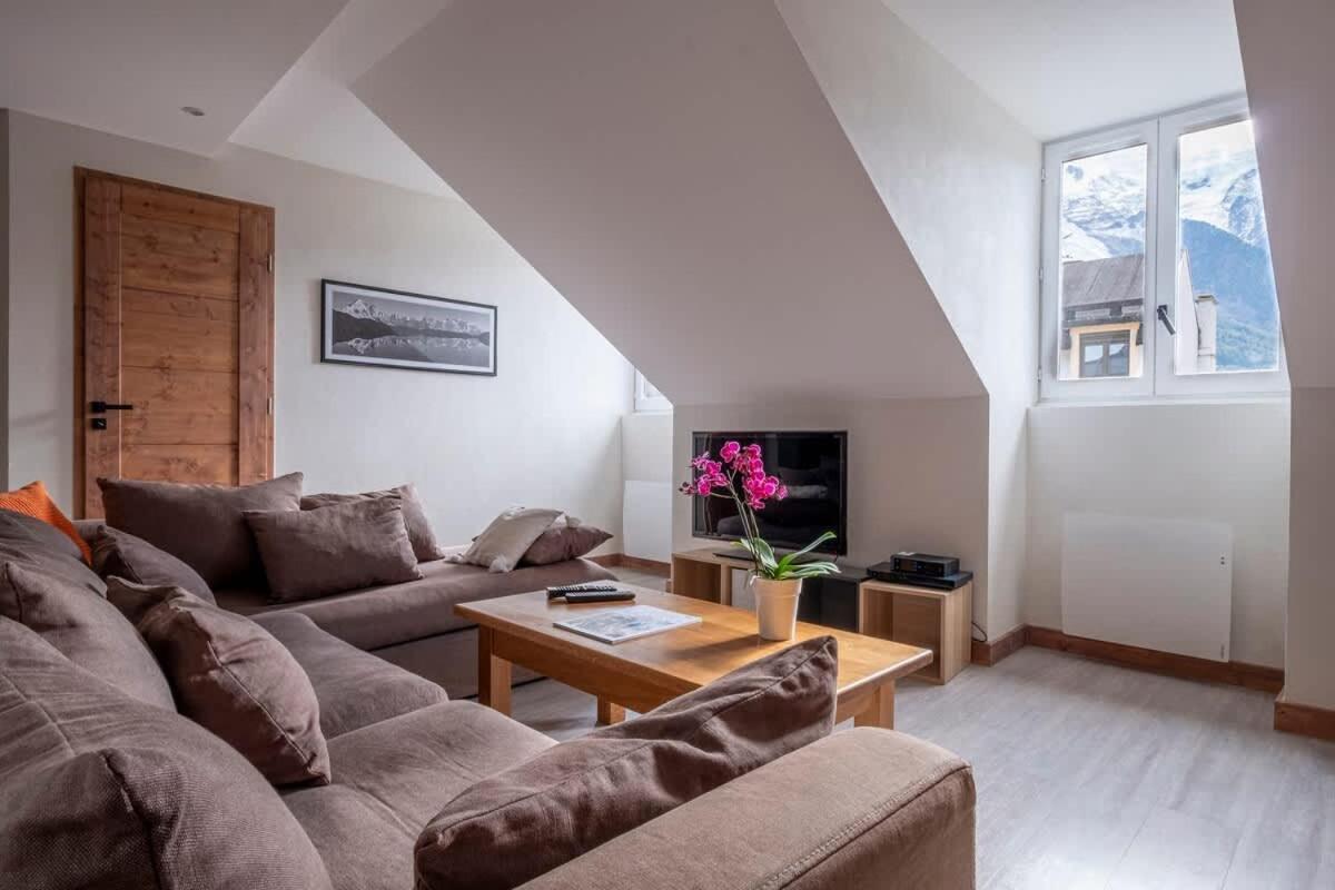 L'Appart 52, Magnifique Duplex En Plein Coeur De Chamonix-Mont-Blanc Экстерьер фото