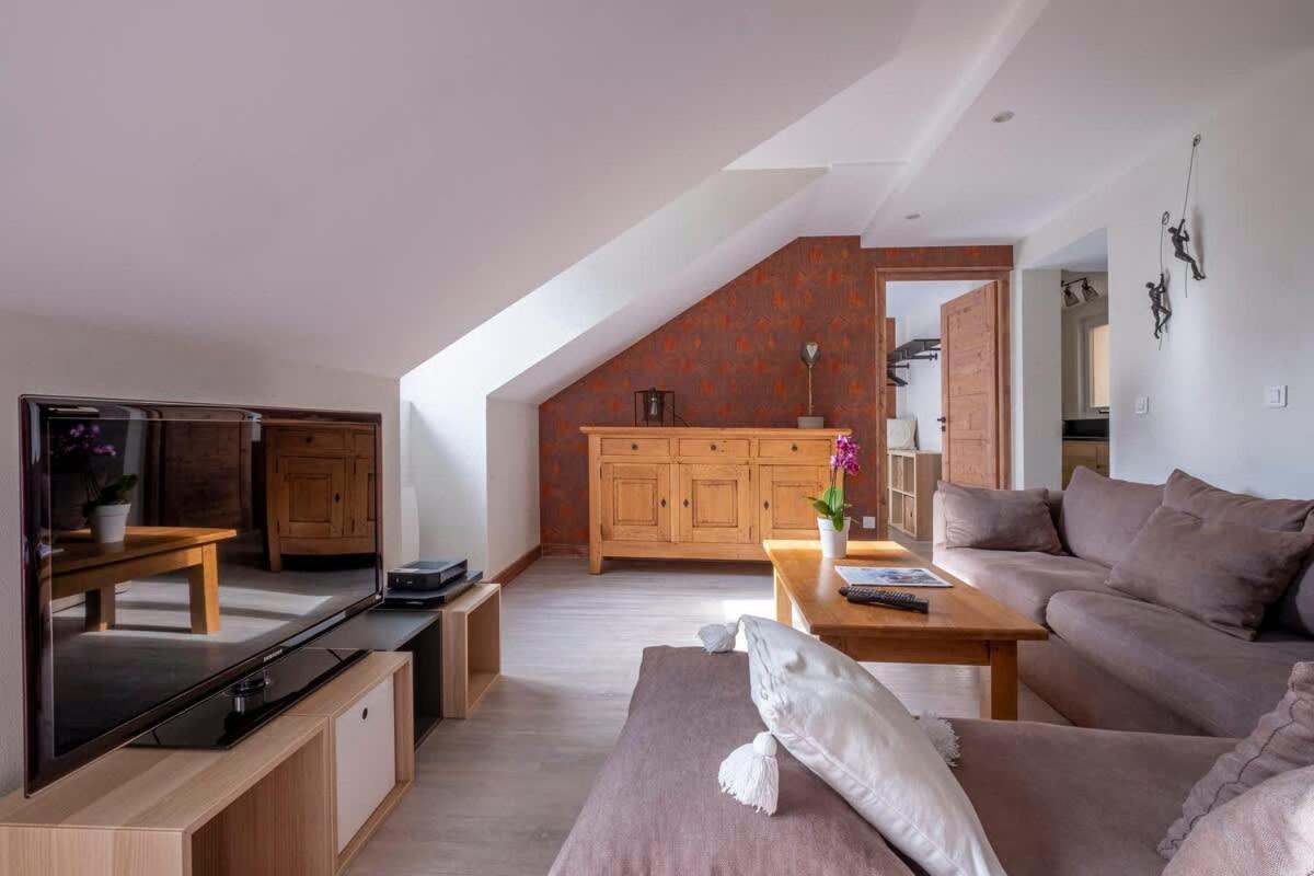 L'Appart 52, Magnifique Duplex En Plein Coeur De Chamonix-Mont-Blanc Экстерьер фото